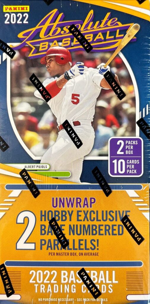2022 Panini Absolute Baseball Hobby Box The Locker Room 78