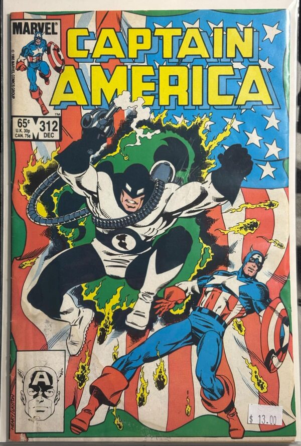 1985 Captain America #312