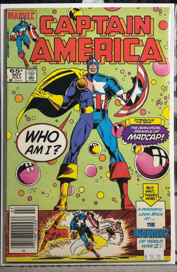 1985 Captain America #307