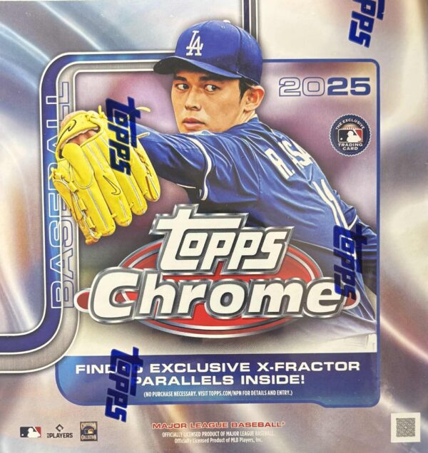 2025 Topps Chrome Baseball Mega Box