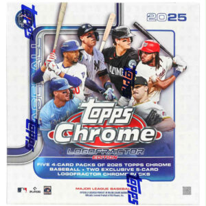 2025 Topps Chrome Logofractor Mega Box