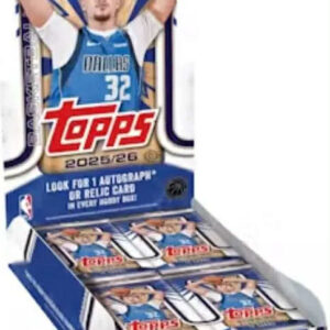2025-26 Topps Hobby NBA 4BX PYT (MAVS Random to EVERYONE)