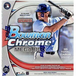 2025 Bowman Chrome Baseball Mega Box