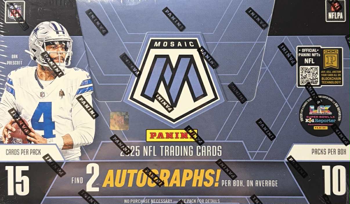 2025 Panini Mosaic Football Hobby Box