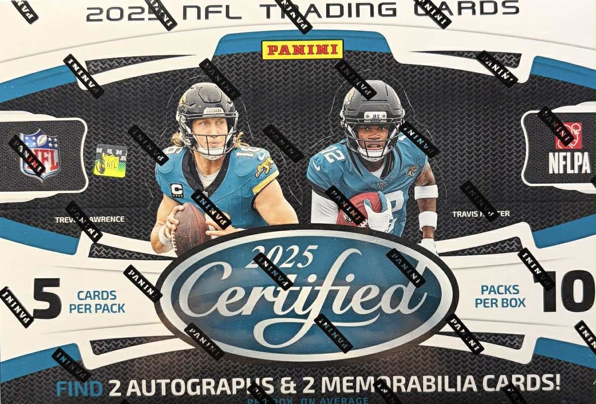 2025 Panini Certified Football Hobby Box