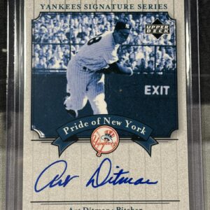 2003 Upper Deck Pride of New York Art Ditmar Auto