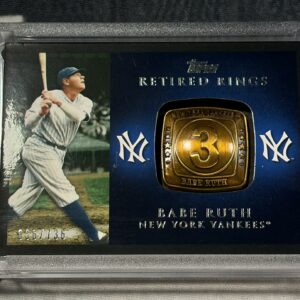 2012 Topps Babe Ruth Retired Rings