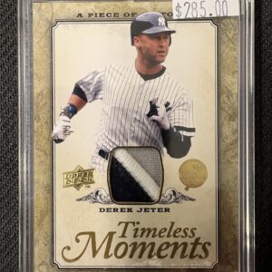 2008 UPPER DECK TIMELESS MOMENTS DEREK JETER