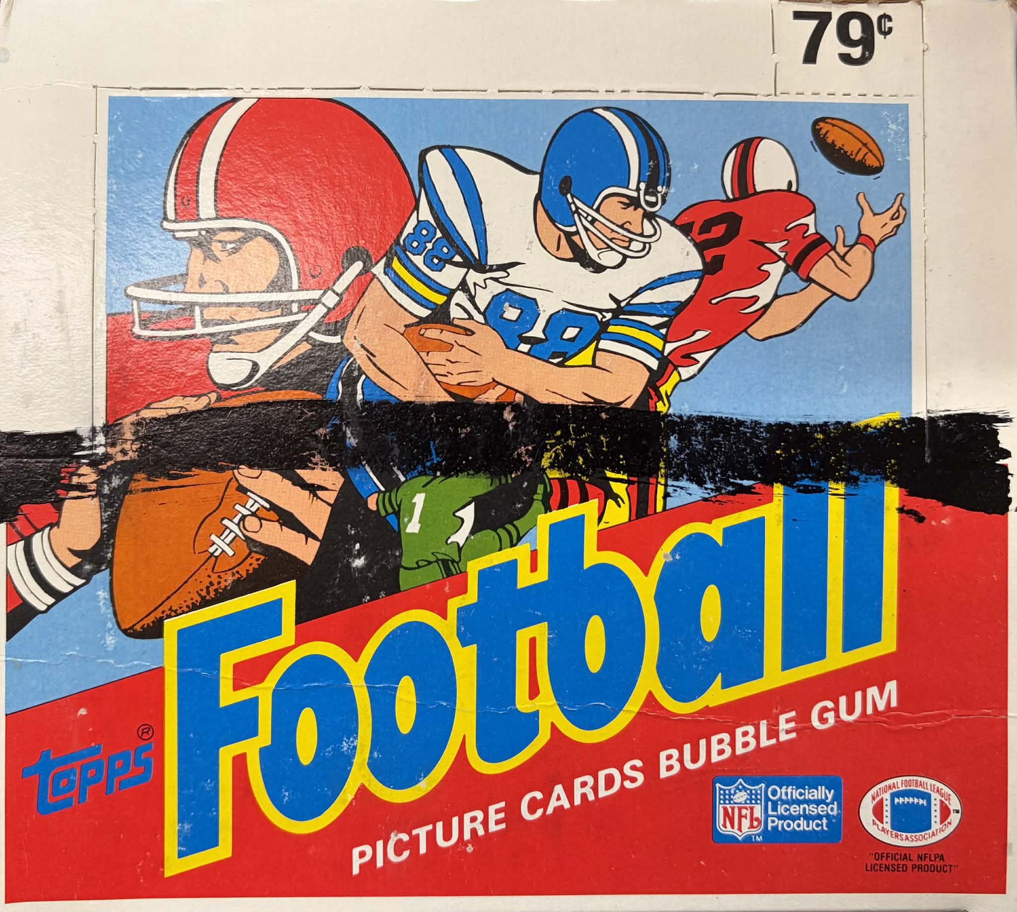 1988 TOPPS FOOTBALL CELLO BOX